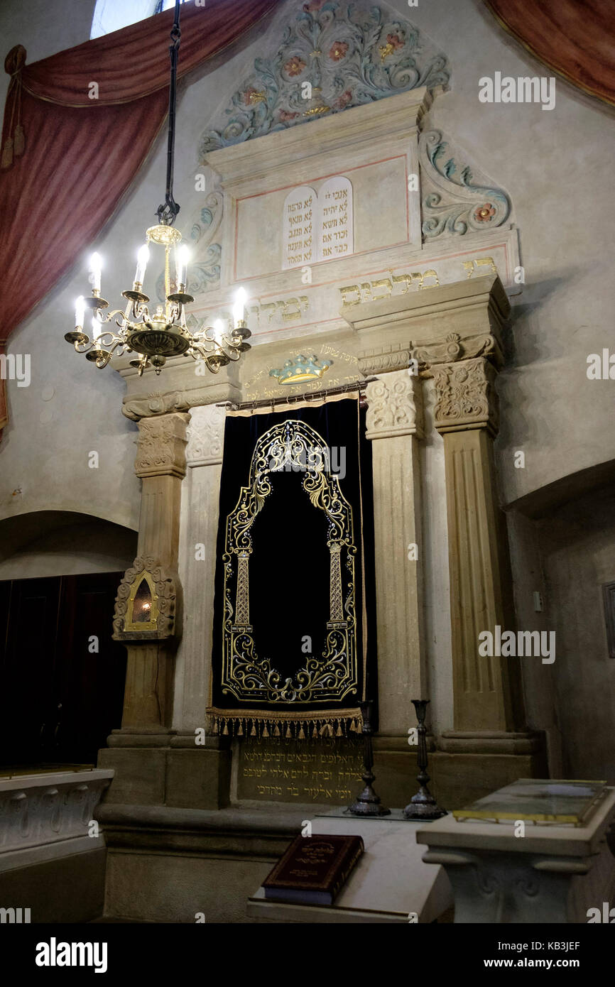 Sinagoga Remuh Cracovia, in Polonia, in Europa Foto Stock