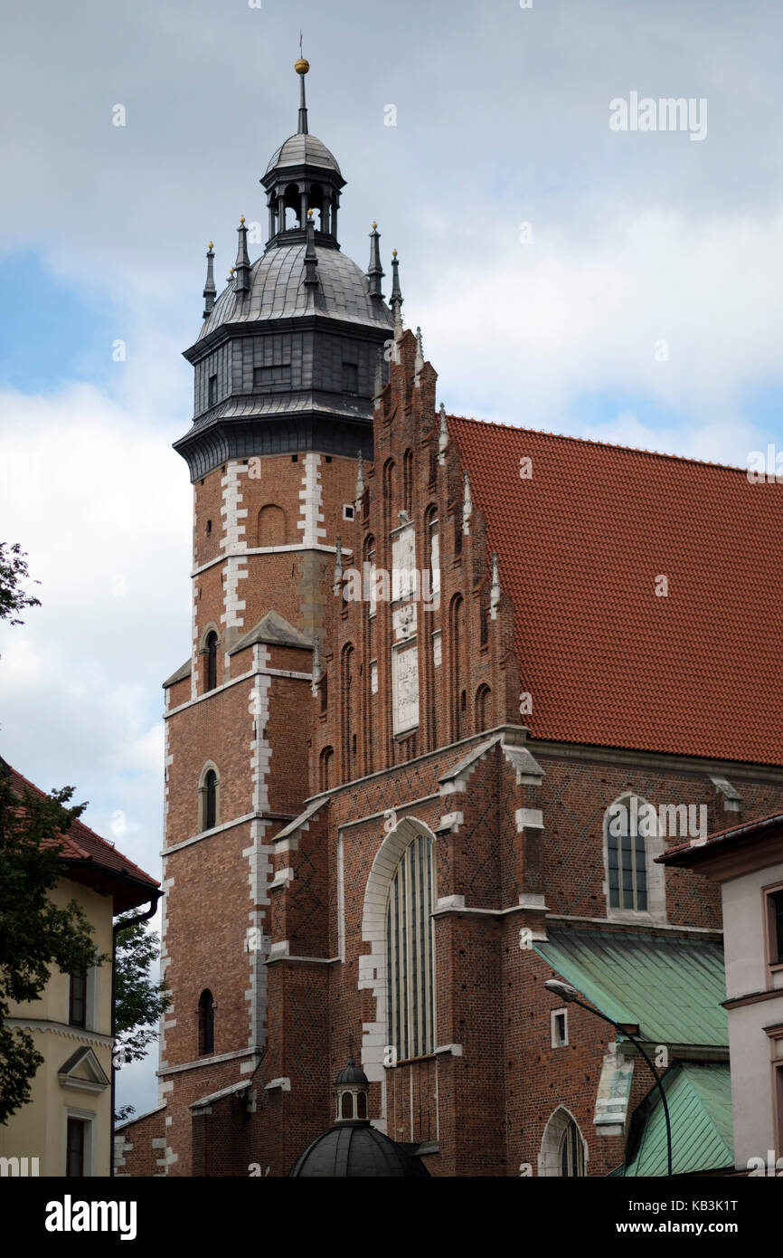 Corpus Domini nella Basilica di Cracovia, in Polonia, in Europa Foto Stock