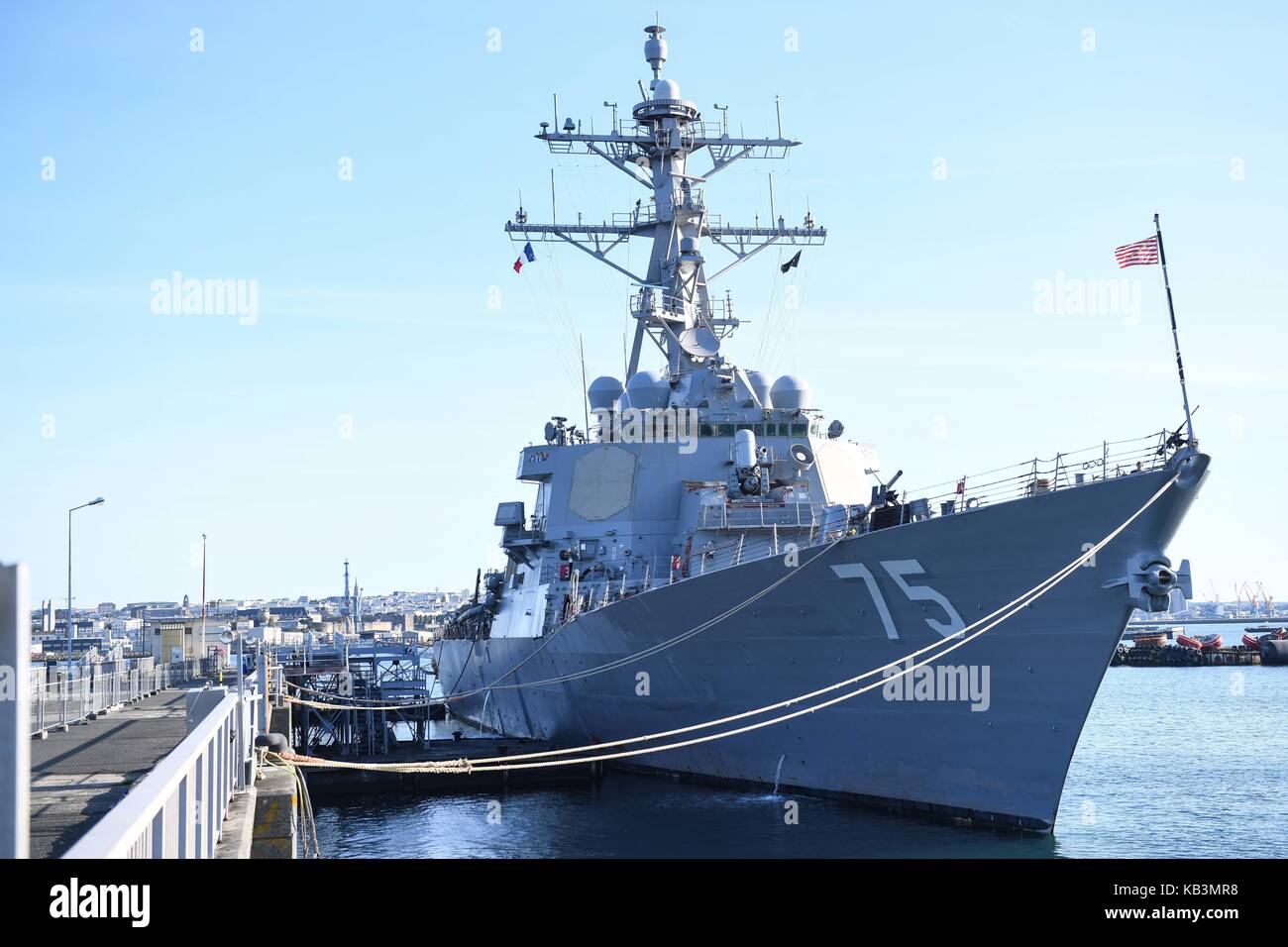 USS Donald Cook (DDG 75) Foto Stock