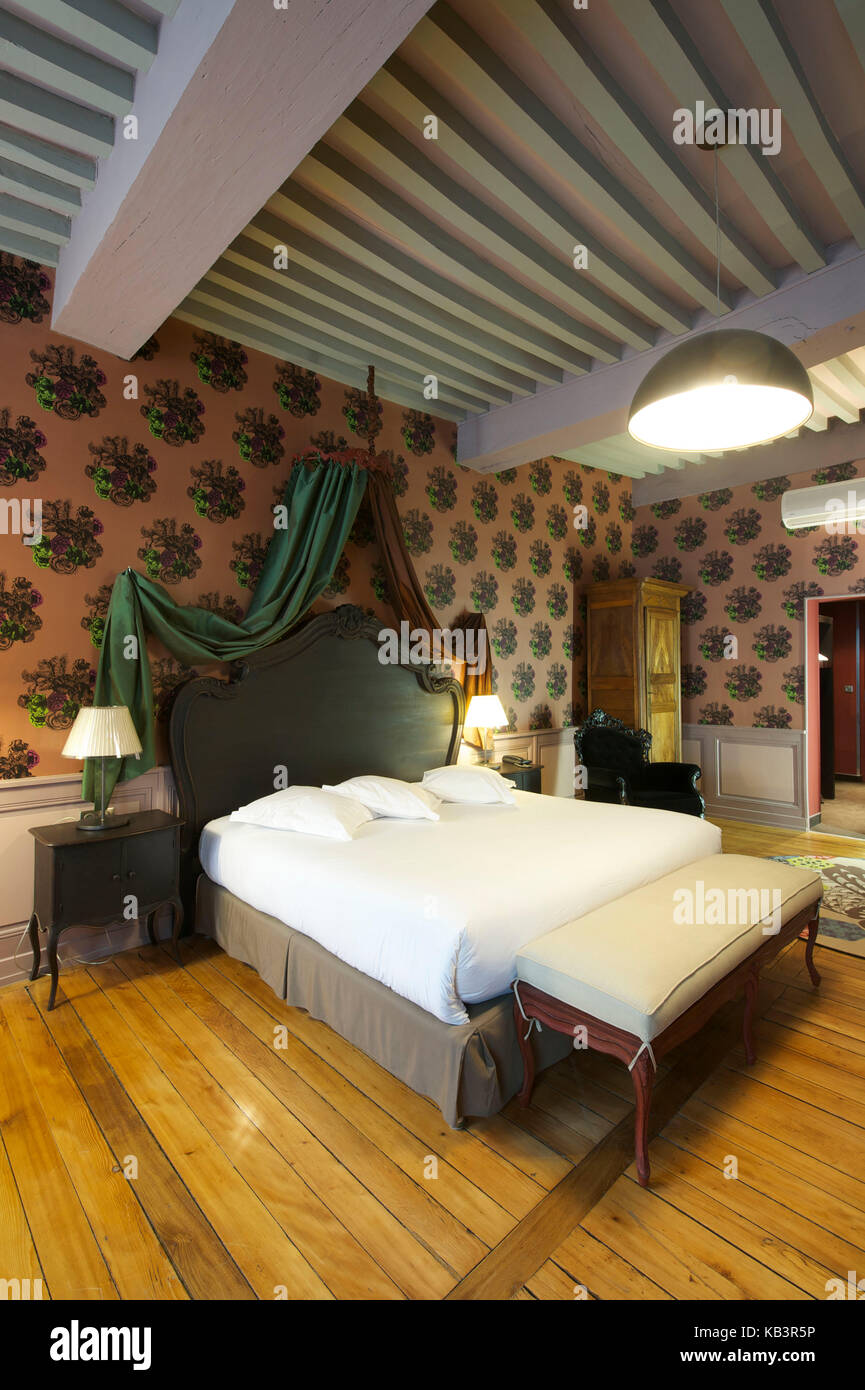 Francia, Doubs, besancon, il centro storico, l'hotel de Paris Foto Stock