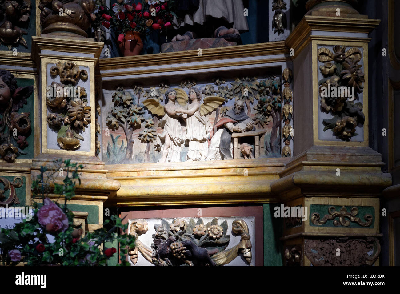 Francia, Pirenei orientali, Collioure, chiesa di Notre Dame des Anges, St Eloi chapell Foto Stock