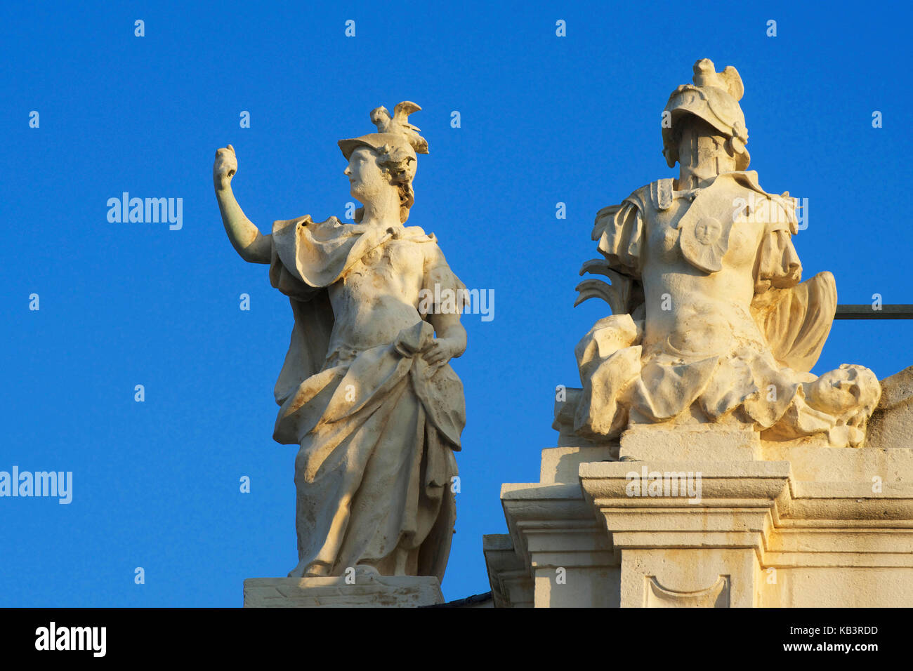 Francia, Meurthe et Moselle, Nancy, Place Stanislas (ex Place Royale) costruito da Stanislas Leszczynski nel 18 ° secolo, classificato come Patrimonio Mondiale dall'UNESCO, Arco di Trionfo (qui porta) Foto Stock