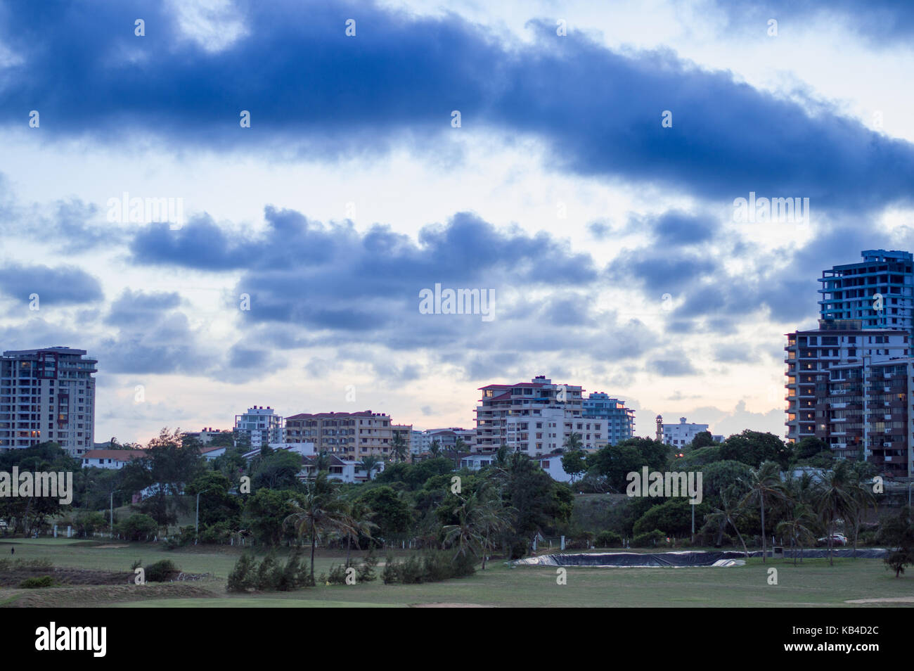 Mombasa City Scape Foto Stock