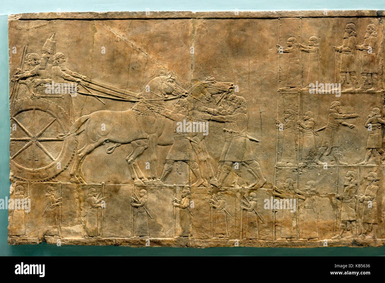 Regno Unito, Londra, Bloomsbury, British museum, antica arte assira Foto Stock