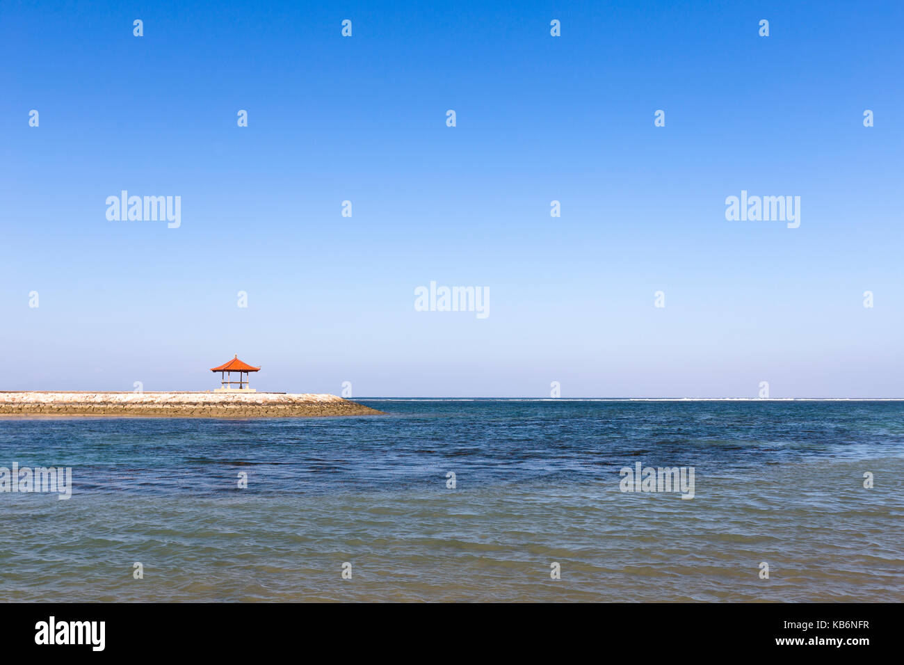 Sanur Beach, Bali, Indonesia Foto Stock