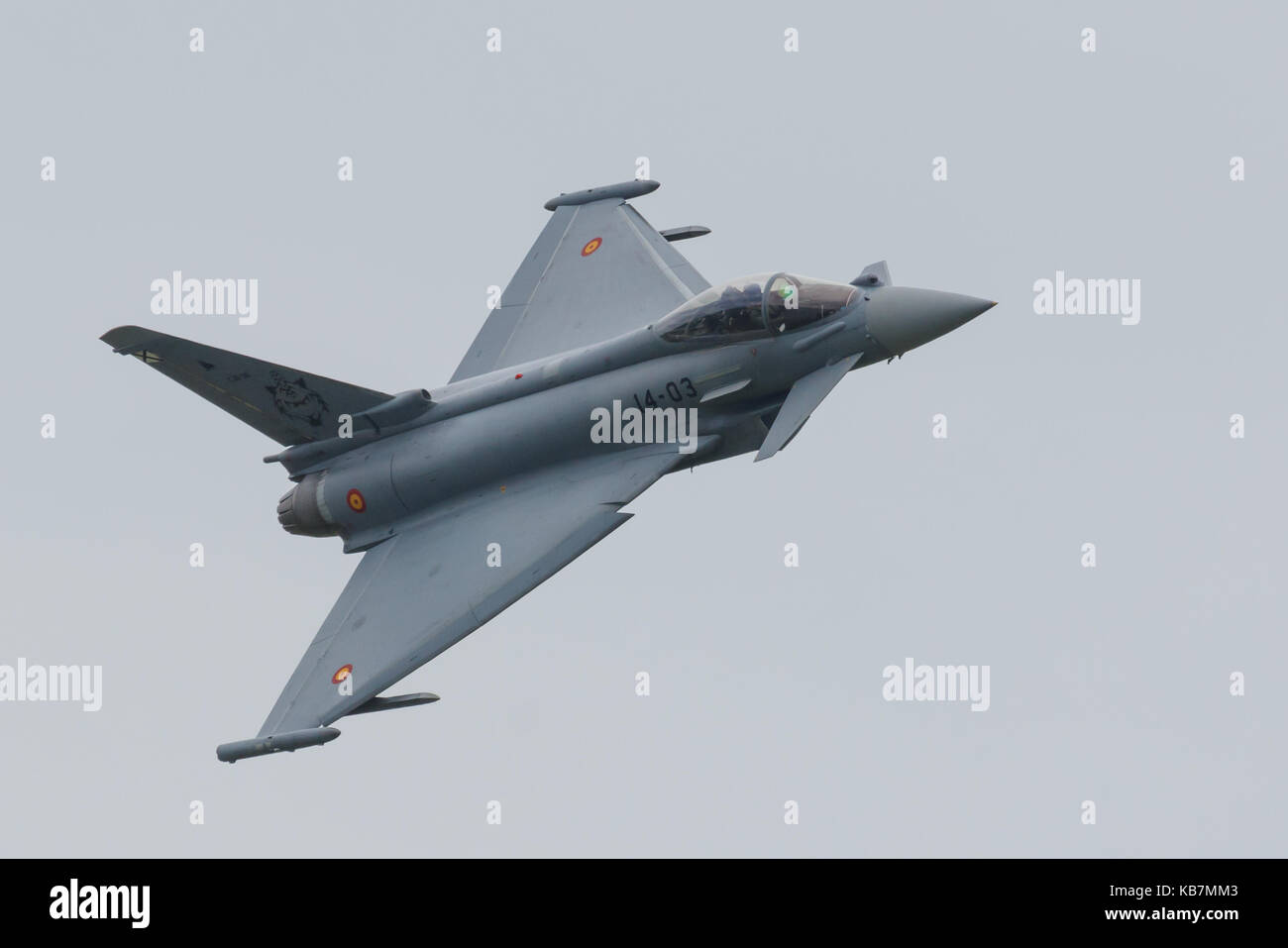 Spanish Air Force Eurofighter EF 2000 Typhoon Foto Stock