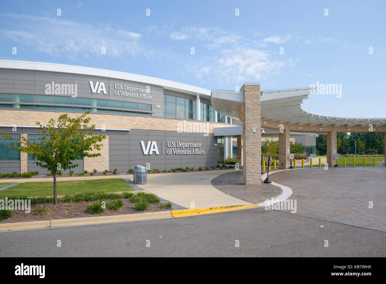 Gli Stati Uniti reparto degli affari di veterani, ospedale, clinica ambulatoriale in Montgomery, Alabama, Stati Uniti. Foto Stock