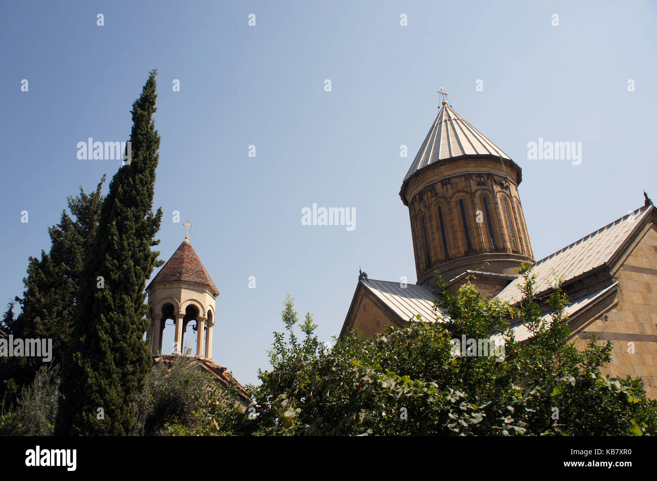 Tbilisi sioni cattedrale in Georgia Foto Stock