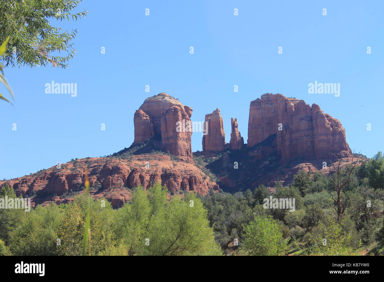 Cattedrale rock Foto Stock