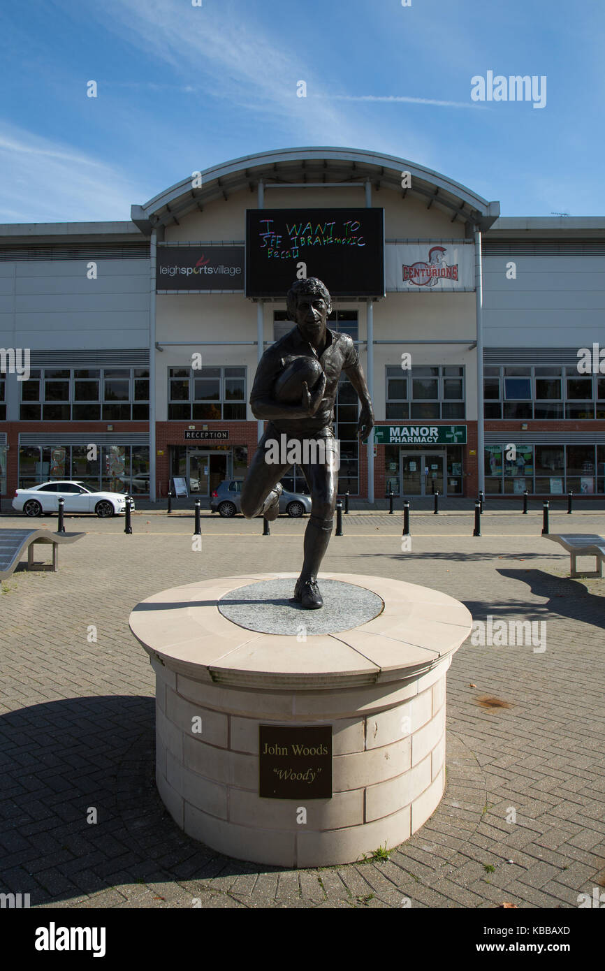 Leigh centurioni della lega di rugby stadium a leigh sports village, leigh, Lancashire, Inghilterra, Regno Unito Foto Stock