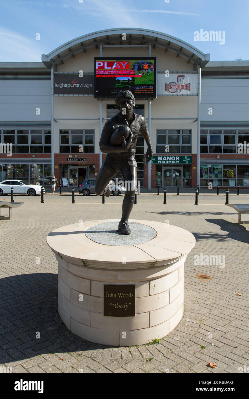 Leigh centurioni della lega di rugby stadium a leigh sports village, leigh, Lancashire, Inghilterra, Regno Unito Foto Stock