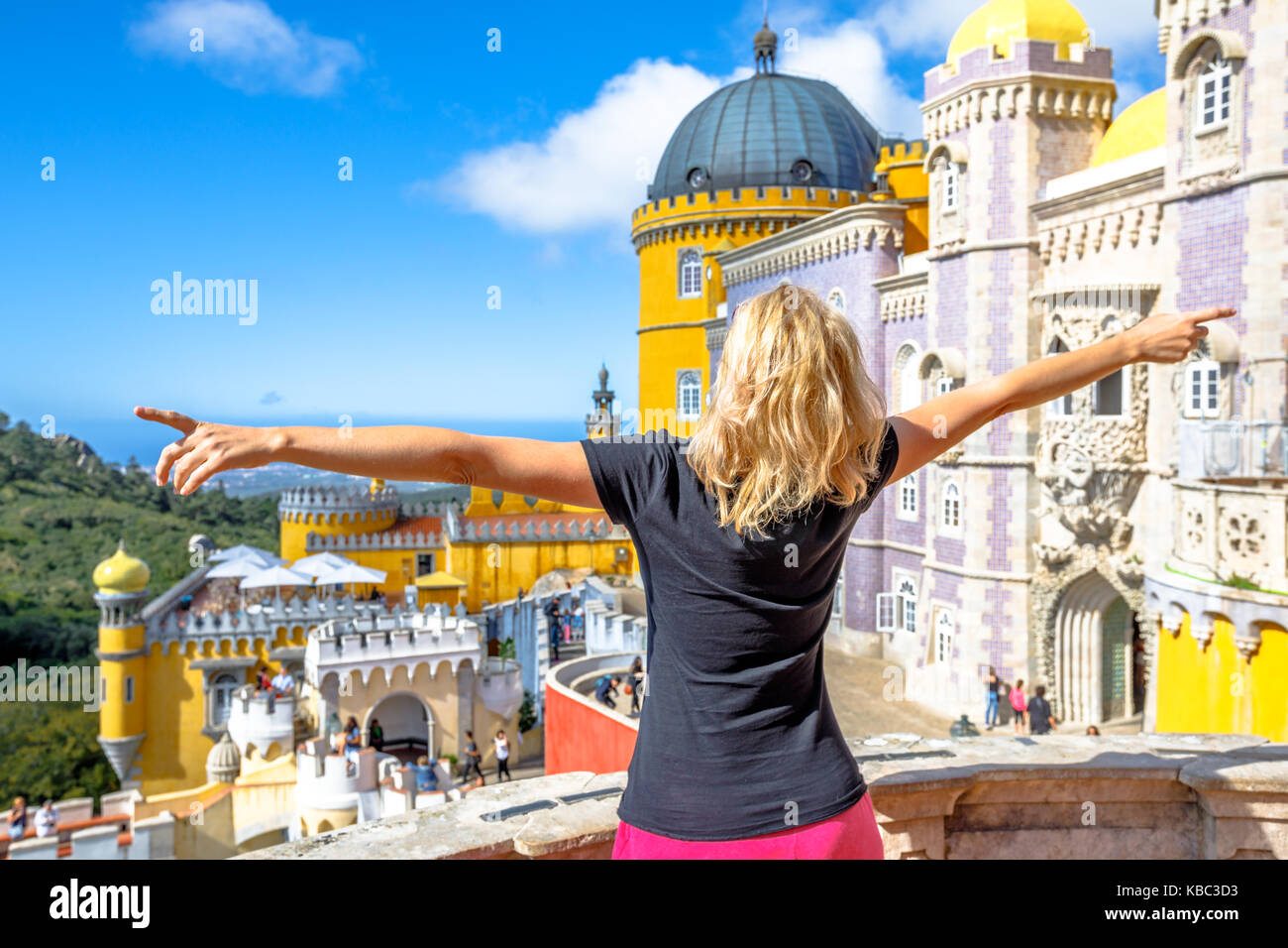 Pena Palace gode Foto Stock