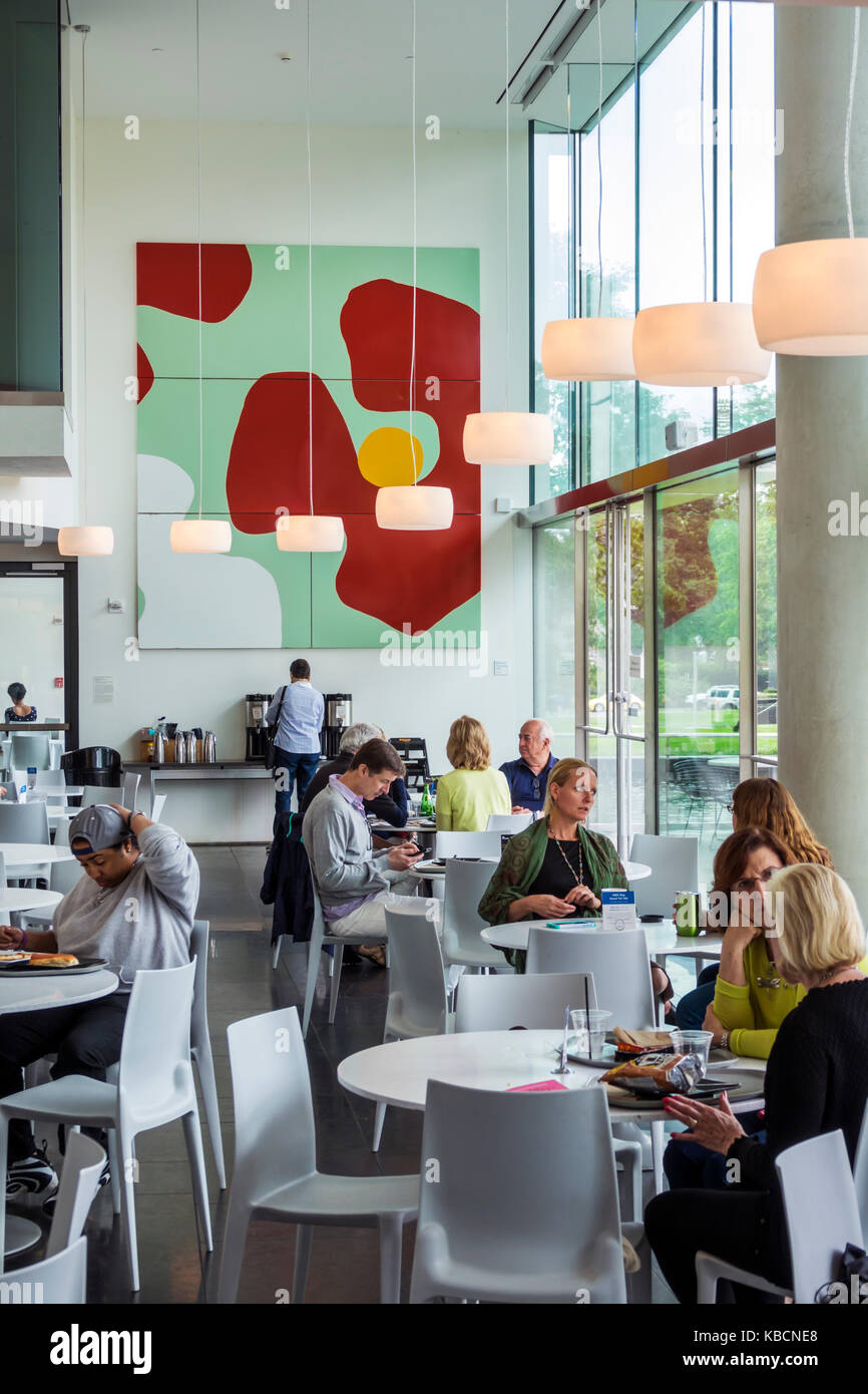 Richmond Virginia, Virginia Museum of fine Arts, VMFA, ristoranti, caffè, ristoranti, ristoranti, ristoranti, ristoranti, caffè, interno, VA170523033 Foto Stock