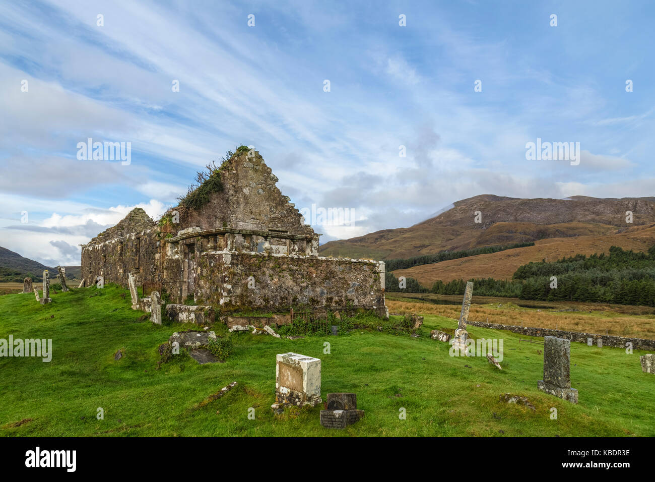 Cill Chriosd, Isola di Skye, Scozia, Regno Unito Foto Stock