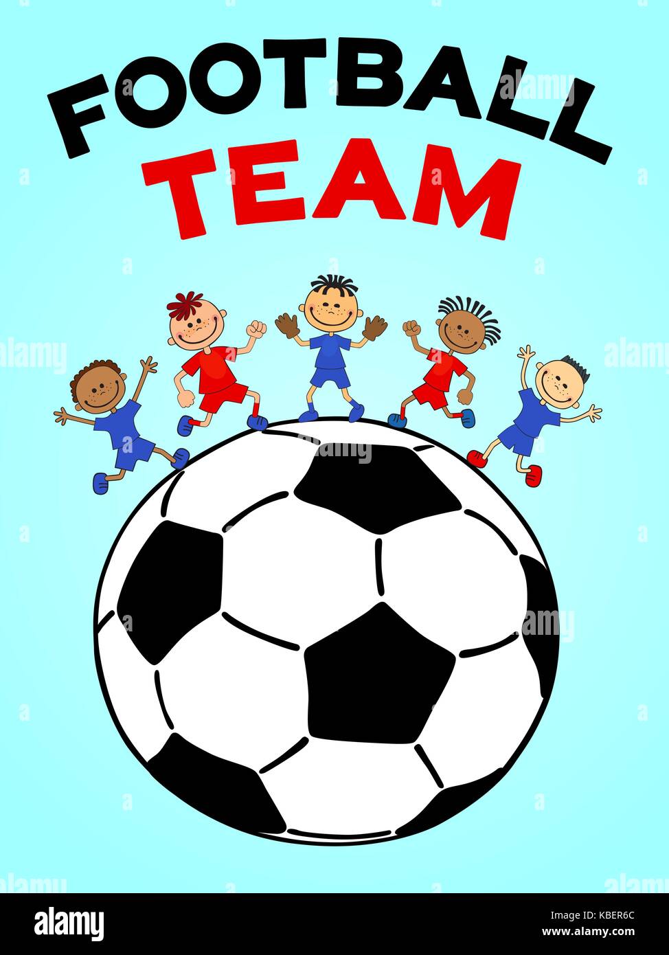 Pallone da calcio icona. soccer ball vettore isolato su sfondo bianco. flat illustrazione vettoriale in nero. eps 10 Illustrazione Vettoriale