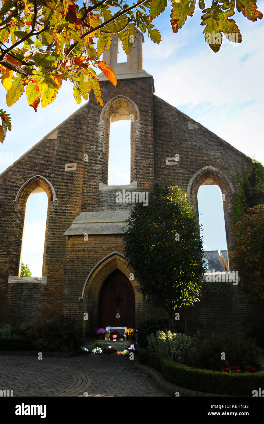 Royal Marines memorial garden - walmer #2 Foto Stock