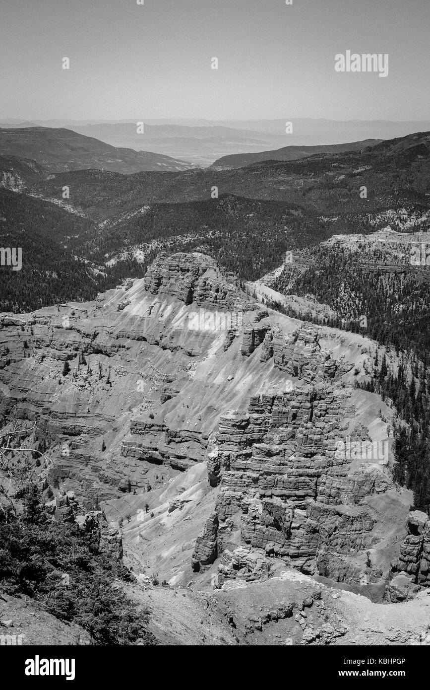 Il Cedar breaks National Monument nello Utah Stati Uniti d'America Foto Stock