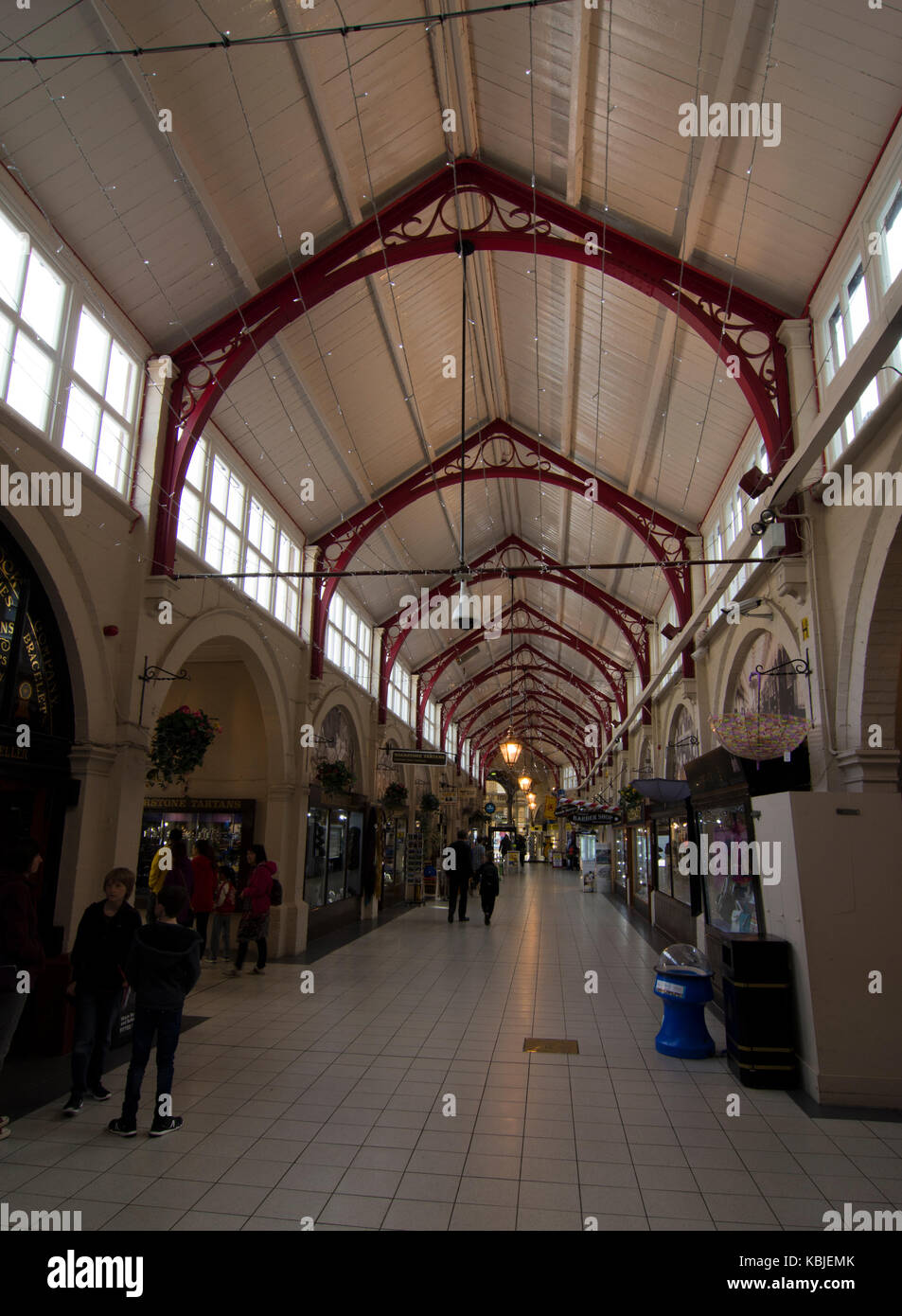 Victorian mercato coperto, Inverness Foto Stock