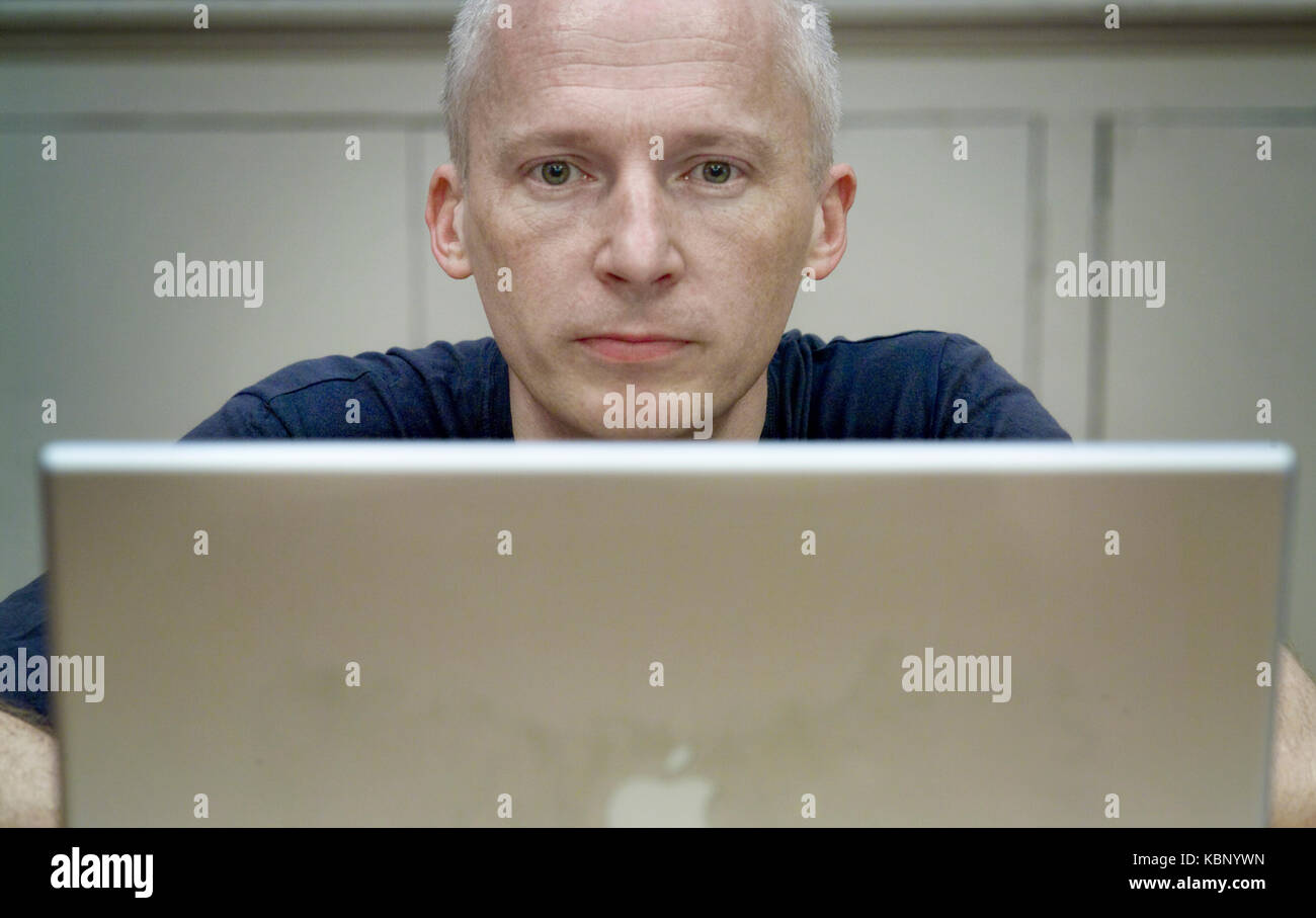Ritratto del prof. Marcus du Sautoy Foto Stock