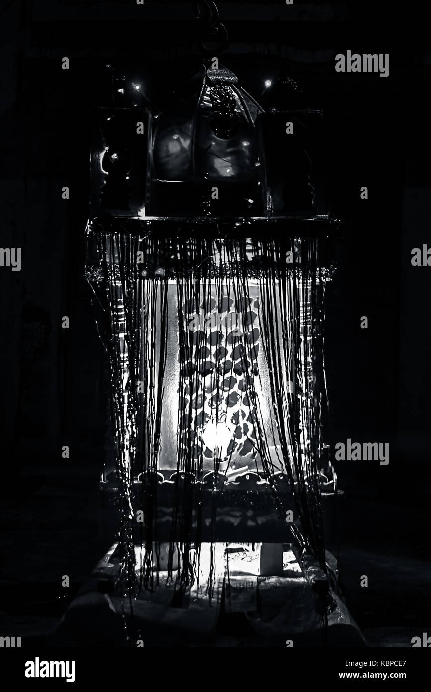 Junagadh,gujarat/India 30,settembre 2017 - La processione tazia visto durante il lutto processione di moharram, junagadh, Gujarat, India. Foto Stock