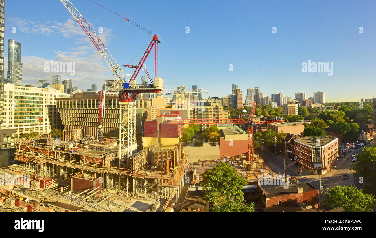 Toronto Downtown cityscape Foto Stock