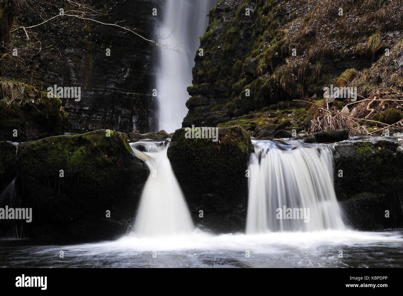 Sgwd einion GAM. Foto Stock