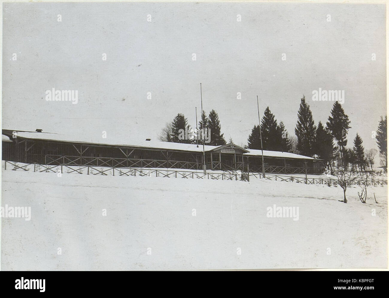 Tucholka, Spitalsbaracke BildID (15439896) Foto Stock