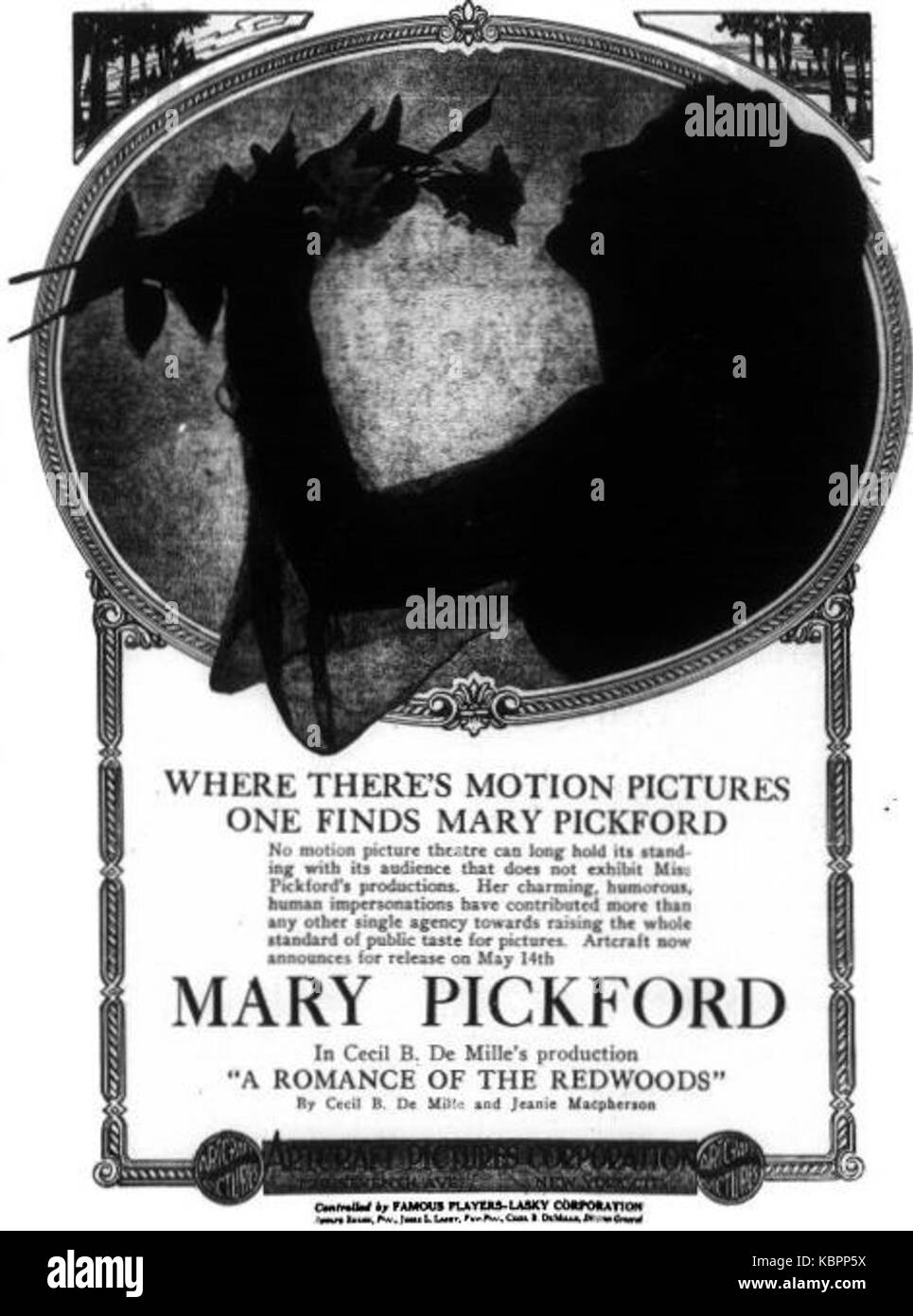 Un romanzo di Redwoods (1917) 2 Foto Stock