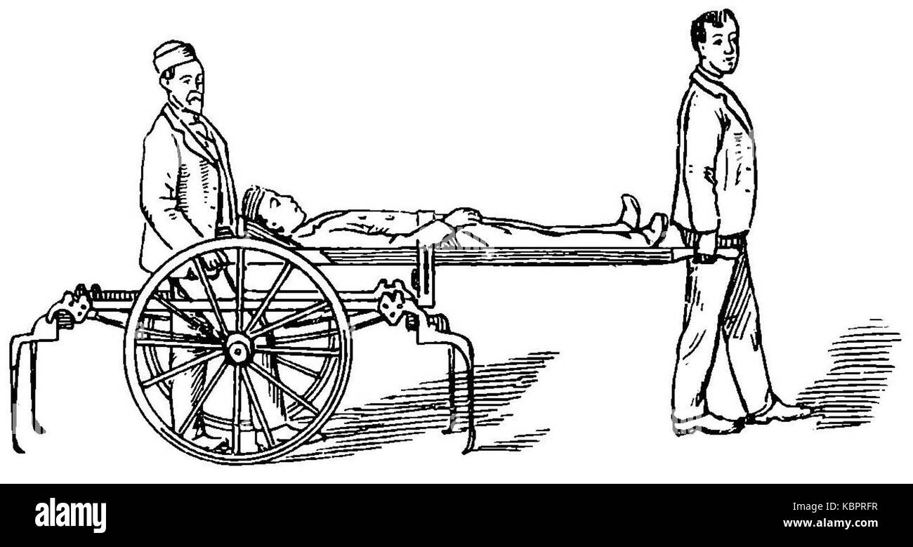 Grierson 136a Camilleros iniciando el paso (1 de 2) Foto Stock