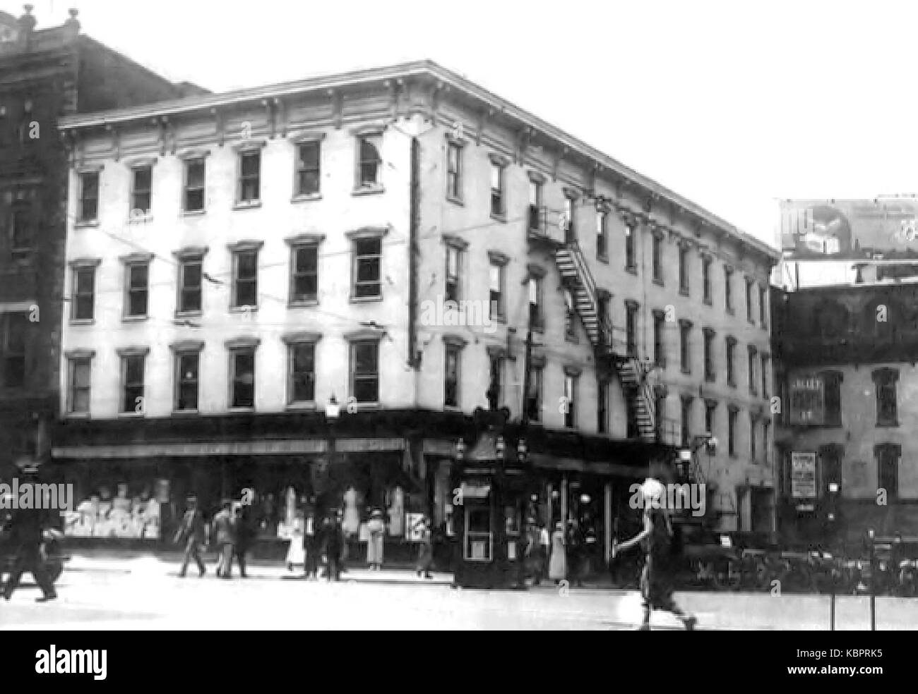 1920 Il Globo Store NW Corner Center Square Allentown PA Foto Stock