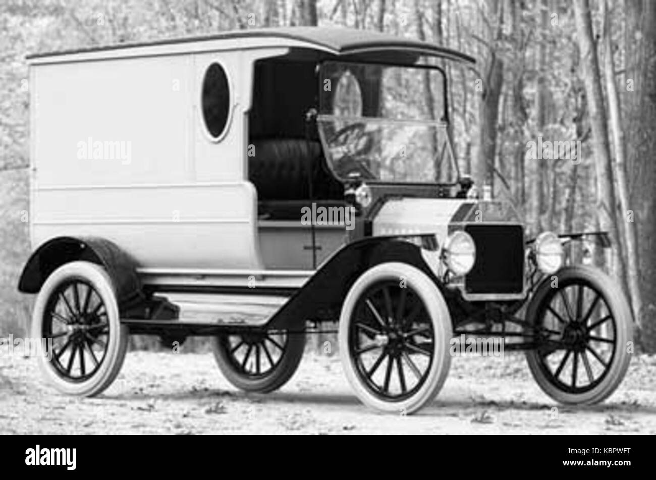 1916 Ford Modello T Consegna Van Abresch carrozzerie Foto Stock