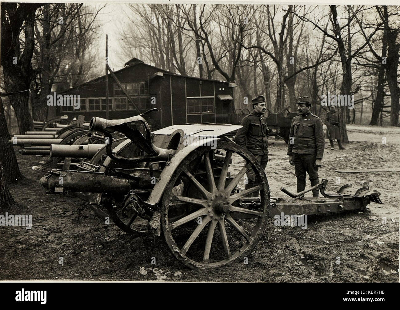 Rohrkrepierer bei der Feldhaubitzbatterie 2 16 (BildID 15595517) Foto Stock