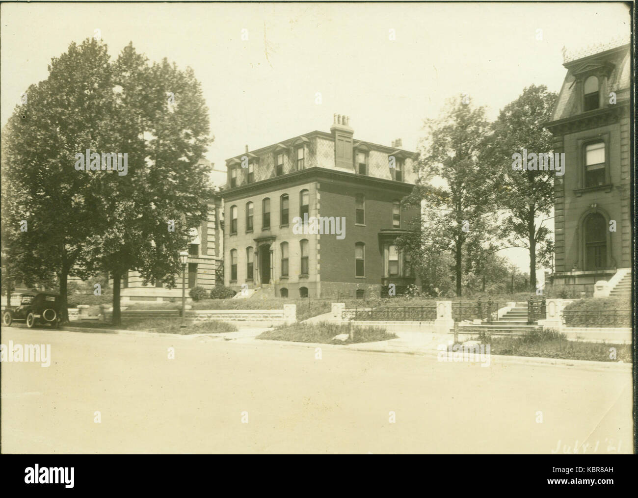 3631 Lindell Boulevard, 1 Luglio 1921 Foto Stock