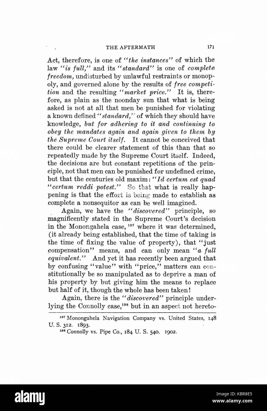 Earle, non la fissazione di prezzi di distruggere la libertà, 1920, 171 Foto Stock