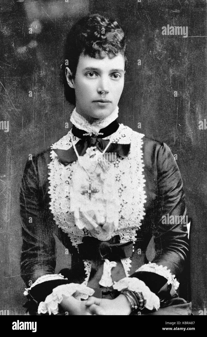 Maria Feodorovna di Russia 1882 Foto Stock