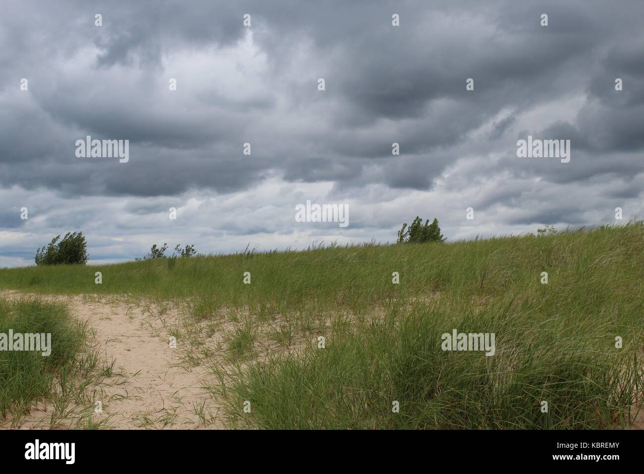 Michigan spiagge e le tempeste Foto Stock