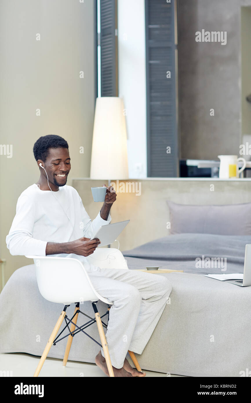 Divertirsi a casa Foto Stock