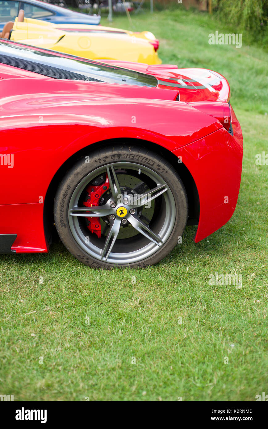 Ferrari auto classiche Foto Stock