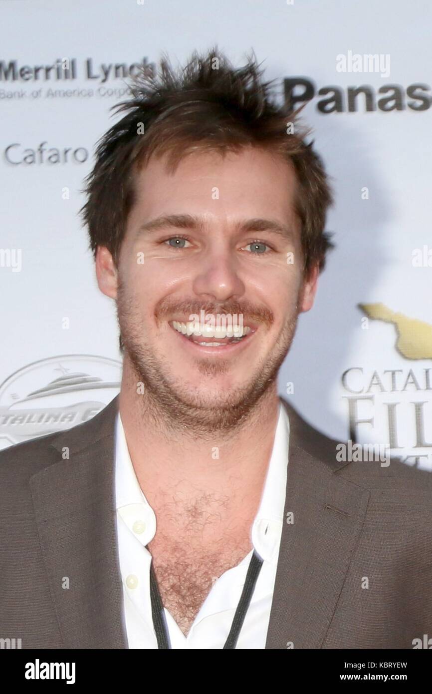 Isola di santa catalina, ca. 29Sep, 2017. dustin elm presso gli arrivi di catalina film festival - ven, avalon theatre, isola di santa catalina, ca il 29 settembre 2017. Credito: priscilla concedere/everett raccolta/alamy live news Foto Stock