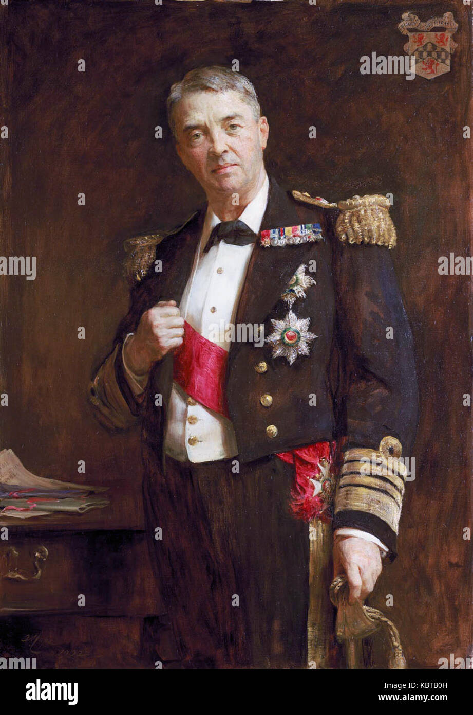 L'Ammiraglio John Fisher (1841 1920), da Arthur Stockdale Cope Foto Stock