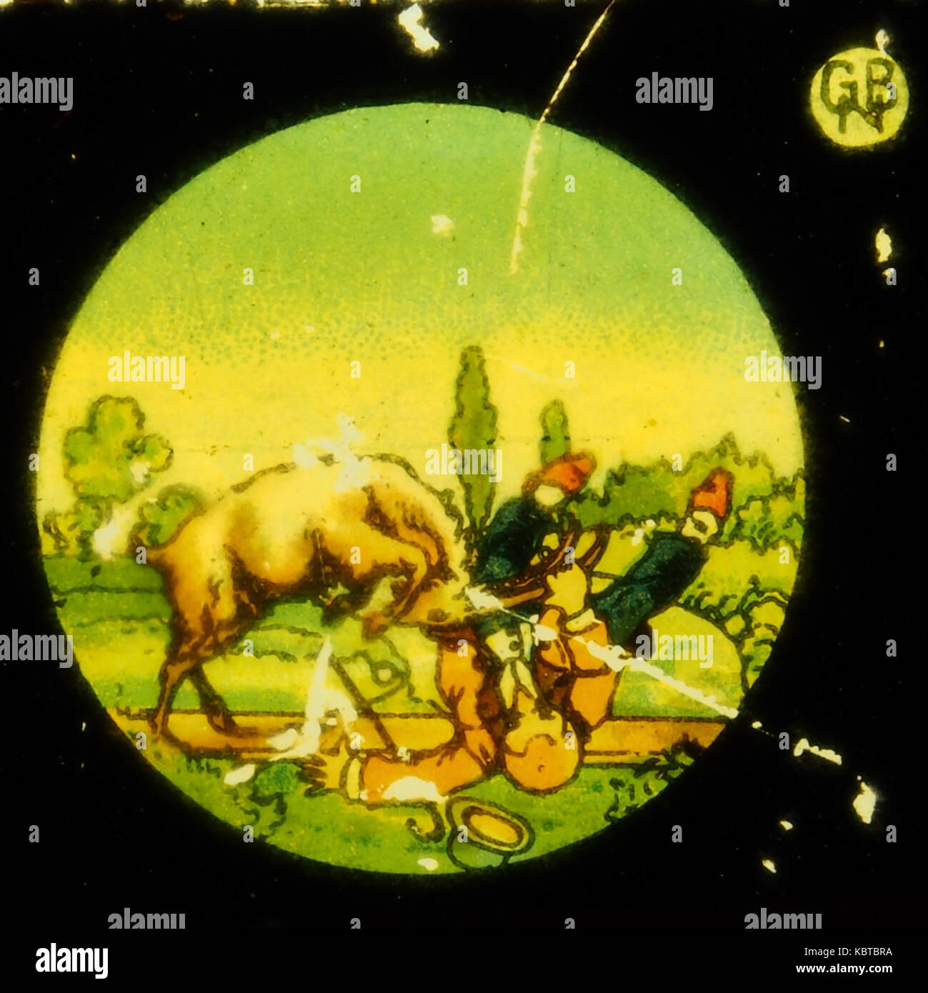 T.v.K. 5 Storia di un uomo e di una capra, 4 foto Foto Stock