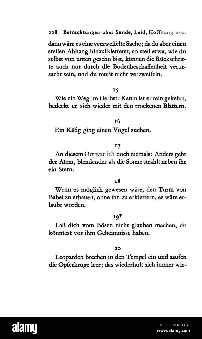 Questo titolo tedesco, 'Kafka Beim Bau der Chinesischen Mauer', si riferisce ad un'opera di Franz Kafka, che esplora temi dell'esistenzialismo e dei confini sociali attraverso la costruzione della grande Muraglia Cinese. Foto Stock