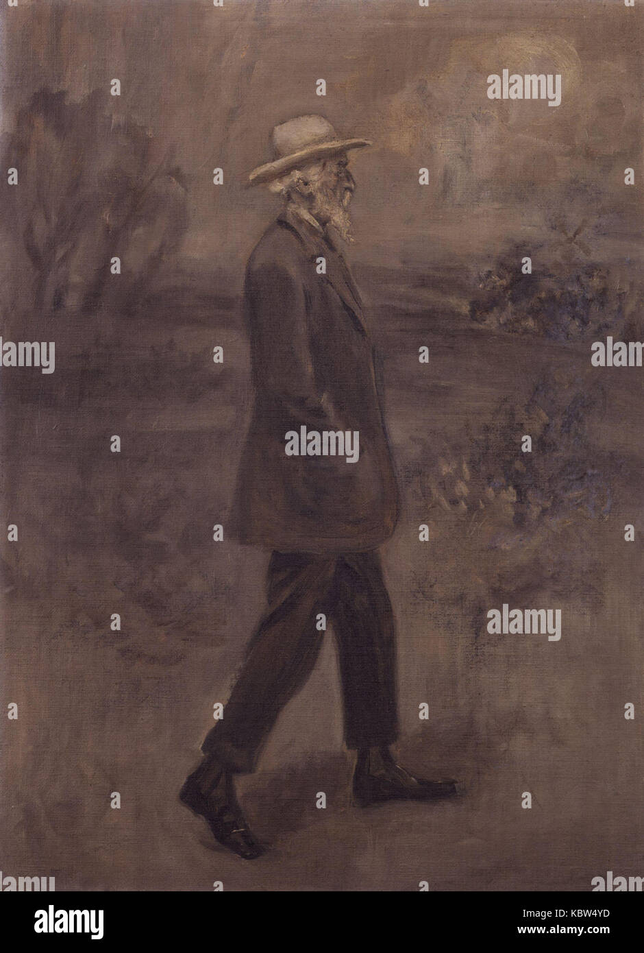 Algernon Charles Swinburne da Robert M.B. Paxton Foto Stock