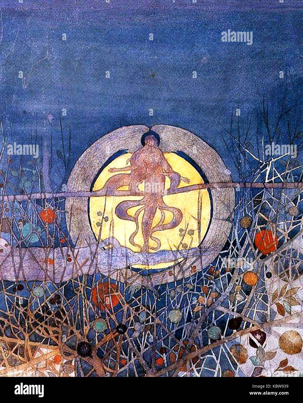 Charles Rennie Mackintosh La Harvest Moon 1892 Foto Stock