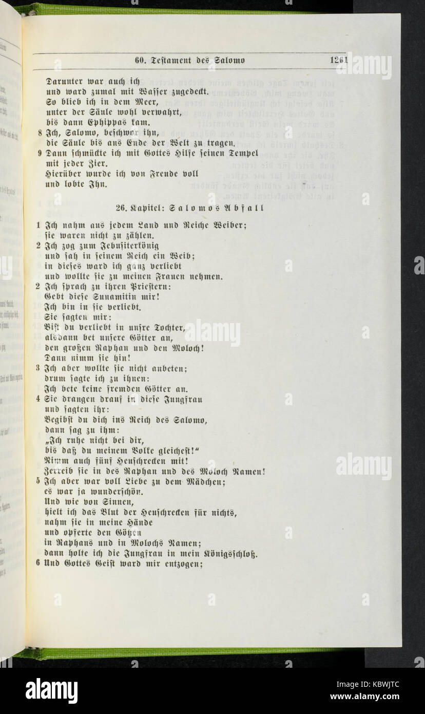 Riessler Altjuedisches Schrifttum ausserhalb der Bibel 1261 Foto Stock