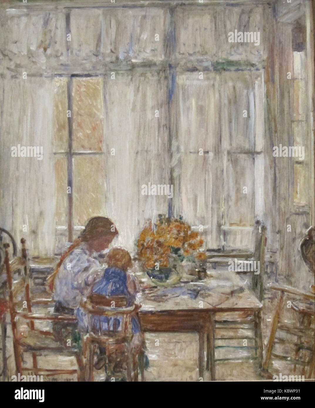 " Bambini " da bambino Hassam, Cincinnati Art Museum Foto Stock