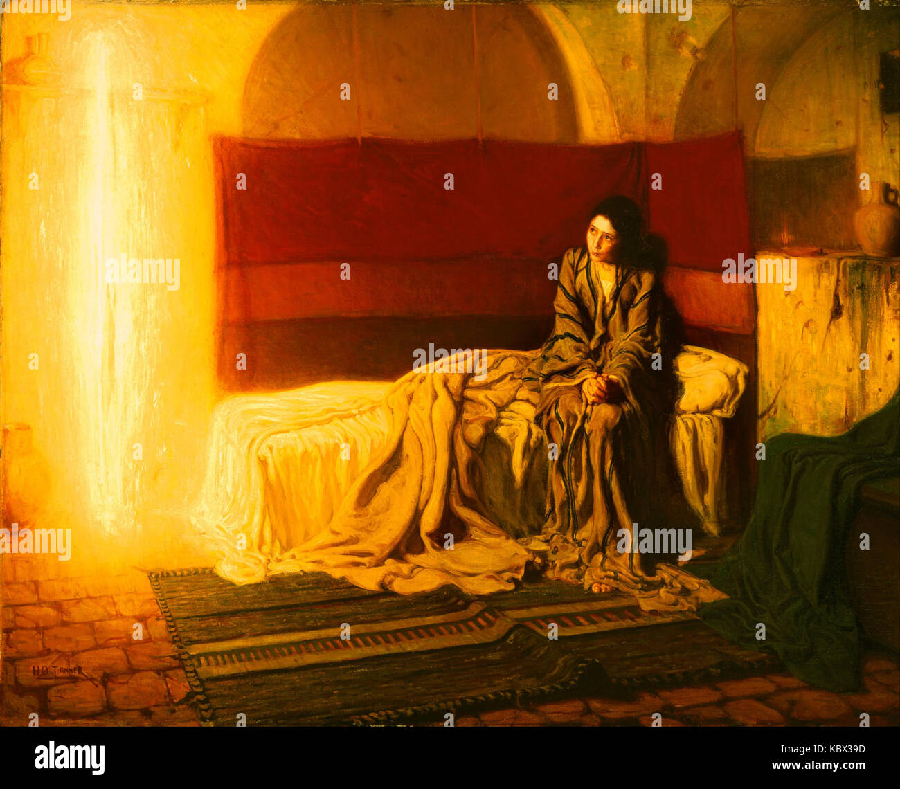 Henry Ossawa Tanner, americana attiva (Francia) l'Annunciazione Foto Stock