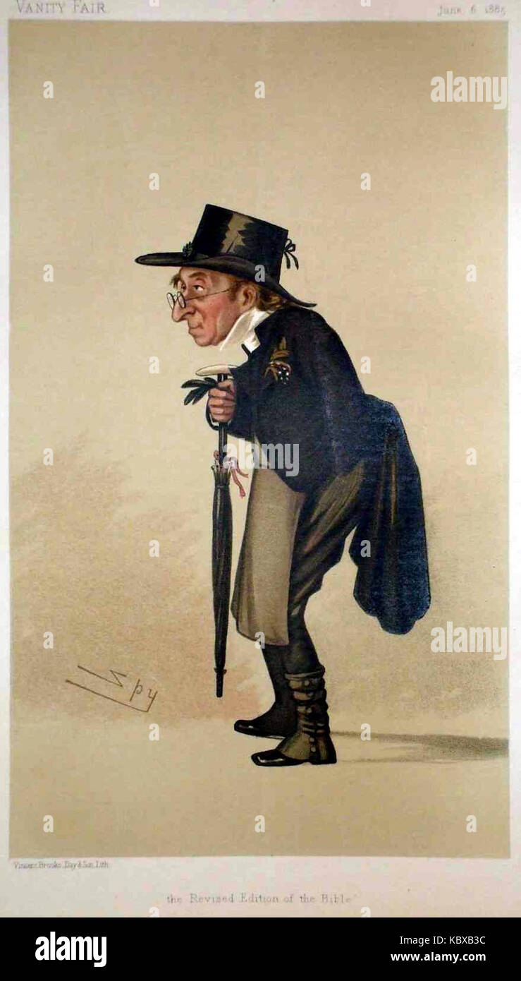 Benjamin Harrison Vanity Fair 6 Giugno 1885 Foto Stock