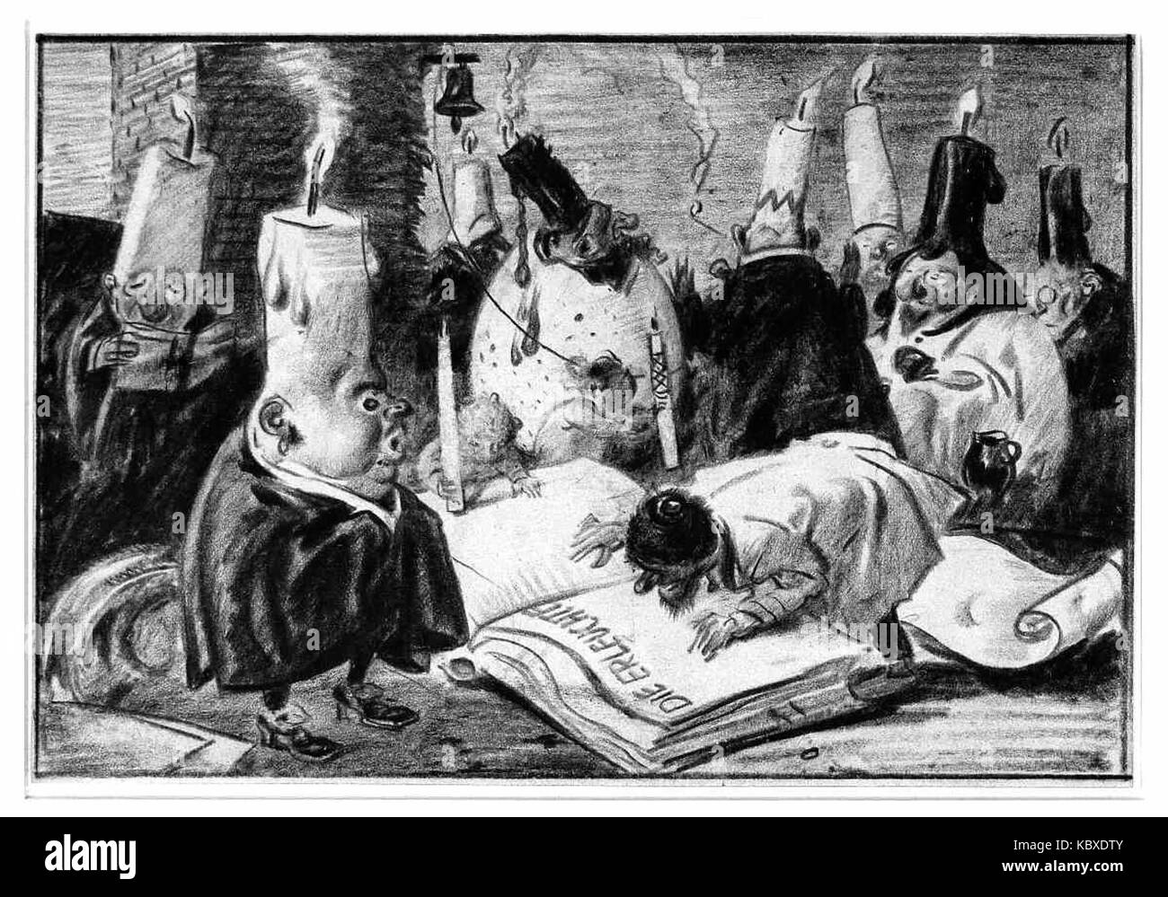 Die Erleuchtung Adold Hengeler Foto Stock