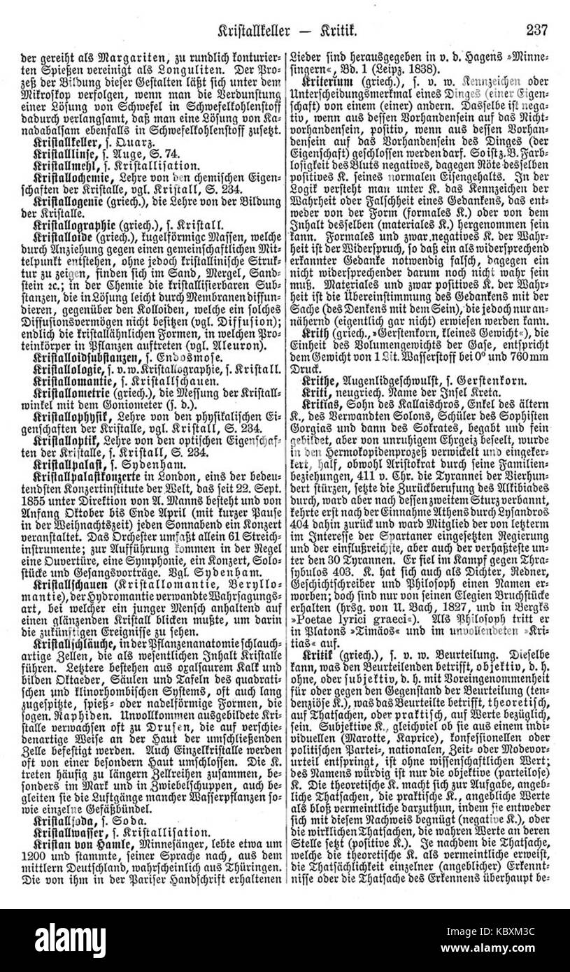 Meyers b10 s0237 Foto Stock